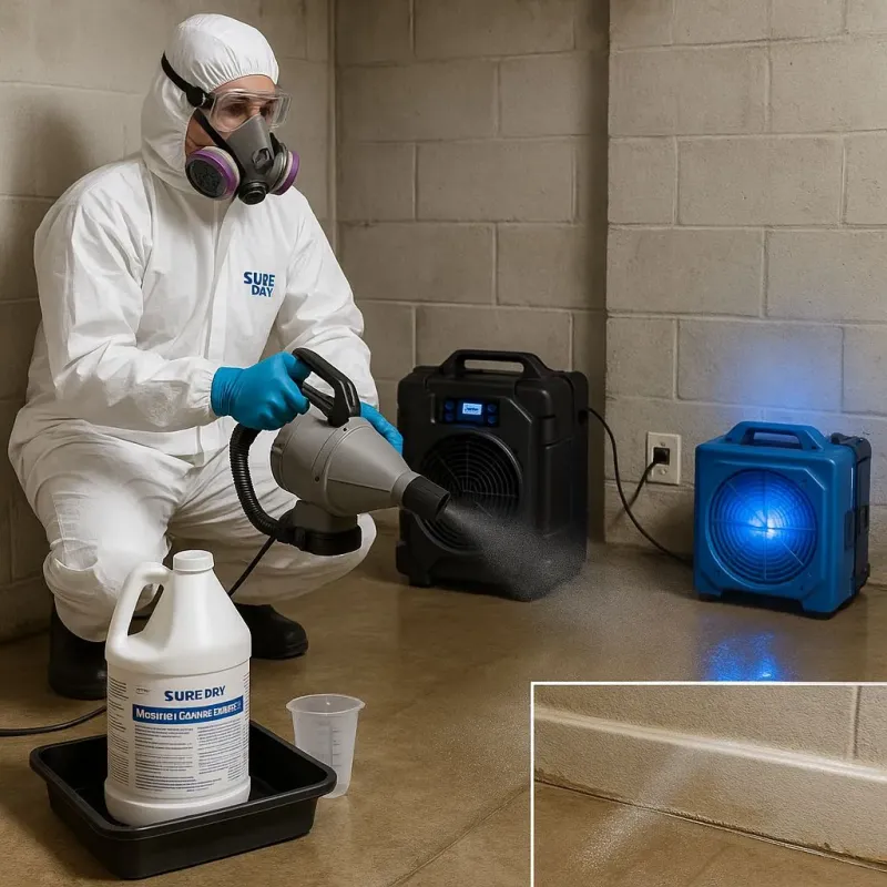 Sanitization and Odor Removal process in Rohnert Park, CA