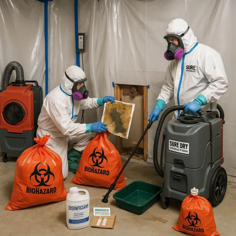 Contaminated Water Handling Protocols process in Rohnert Park, CA