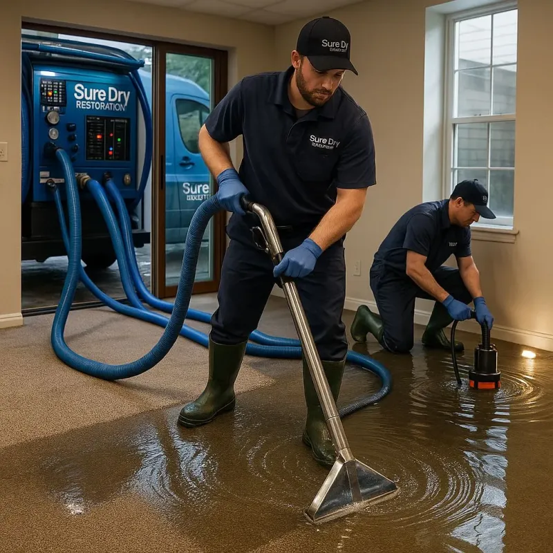 Water Extraction and Removal process in Rohnert Park, CA